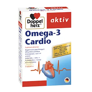 Doppelherz Aktiv Omega3 Cardio, 60 capsule, Queisser Pharma
