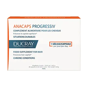 Ducray Anacaps progressiv, 30 capsule, Pierre Fabre Dermo-Cosmetique