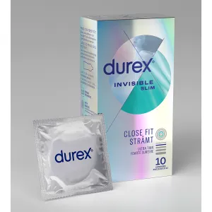 Durex invisible slim, 10 bucati RKT, Reckitt Benckiser Healthcare