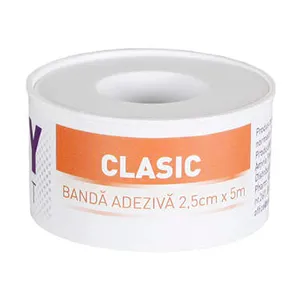 EasyPlast Banda adeziva, Clasic 2.5 cm x 5 m, Pharmaplast