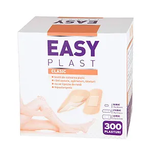 EasyPlast Clasic, 300 plasturi, Pharmaplast