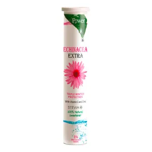 Echinacea extra stevia, 24 tablete efervescente, Power of Nature International