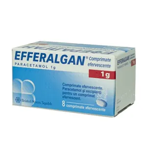Efferalgan 1000 mg, 8 comprimate efervescente, Upsa Franta