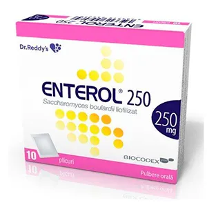 Enterol 250 mg, 10 plicuri, Dr.Reddy S