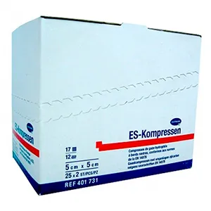 Es-Kompressen comprese sterile, 12 straturi 5 cm x 5 cm, 50 bucati, Paul Hartmann