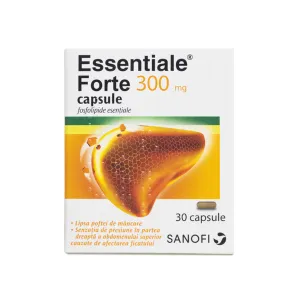 Essentiale forte 300 mg, 30 capsule, Opella Healthcare Romania