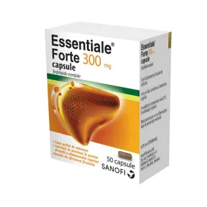 Essentiale forte 300 mg, 50 capsule, Opella Healthcare Romania