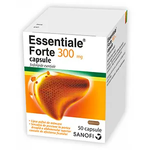 Essentiale forte 300 mg, 50 capsule, Sanofi Romania