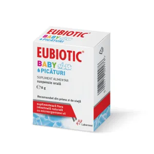 Eubiotic Baby picaturi, 1 flacon, 8 g, Labormed Pharma Trading