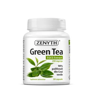 Extract de ceai verde pentru metabolism si antioxidanti, 30 Capsule, Zenyth