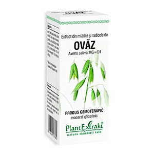 Extract din Mladite si Radicele de Ovaz-Avena Sativa MG=D1, 50 ml, Plantextrakt