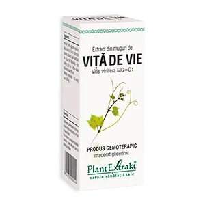 Extract din muguri de vita de vie-Vitis Vinifera MG=D1, 50 ml, Plantextrakt