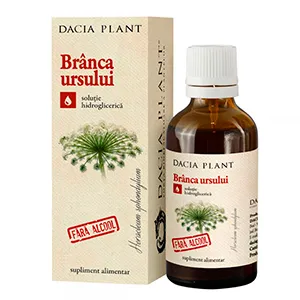 Extract natural de branca ursului fara alcool, 50 ml, Dacia Plant