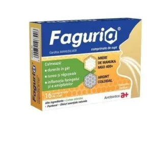 Faguria, 16 comprimate pentru supt, Antibiotice