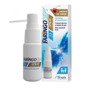 Faringosept spray 1,5 mg/ ml , Terapia