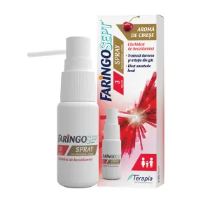 Faringosept spray 3 mg/ ml , Terapia