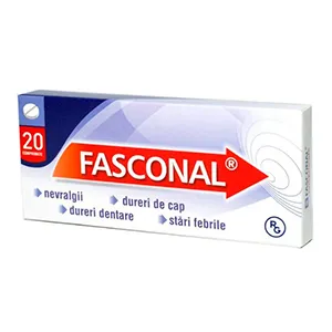 Fasconal, 20 comprimate, Gedeon Richter Romania