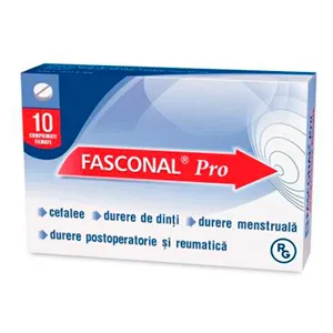 Fasconal Pro, 10 comprimate, Gedeon Richter Romania