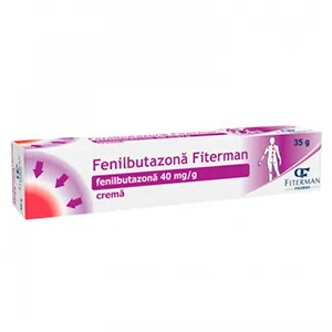 Fenilbutazona, 40mg/g, crema, 35 g, Fiterman Pharma