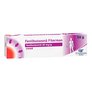 Fenilbutazona, 40mg/g, crema, 50 g, Fiterman Pharma