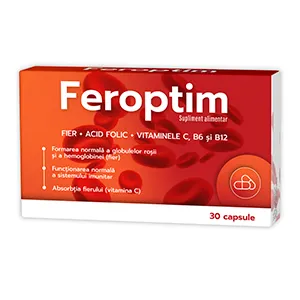 Feroptim, 30 capsule, Natur Produkt Zdrovit