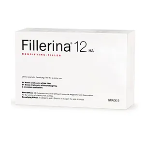 Fillerina 12HA Densifying-Filler tratament intensiv grad 5, 14 doze gel + 14 doze crema, MagnaPharm Marketing & Sales Romania