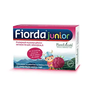 Fiorda junior zmeua, 15 comprimate de supt, Plantextrakt