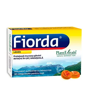 Fiorda lamaie, 30 comprimate de supt, Plantextrakt