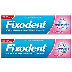 Fixodent Original crema adeziva pentru proteza dentara, 2 x 47 g, Procter & Gamble Distribution