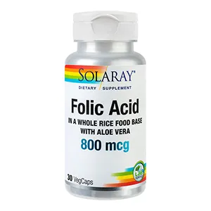 Folic Acid 800 mcg, 30 capsule vegetale, Secom