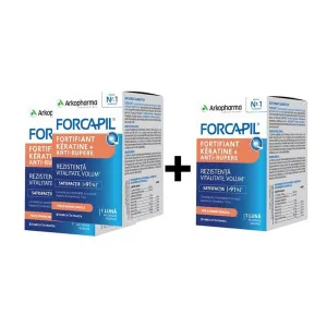 Forcapil fortifiant keratine+, 60 capsule vegetale, 2+1 Pachet Promo, MagnaPharm Marketing & Sales Romania