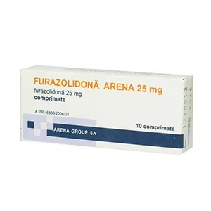 Furazolidona Arena 25 mg, 10 comprimate, Arena Group