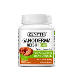 Ganoderma Bio pentru imunitate si vitalitate, 60 Capsule, Zenyth