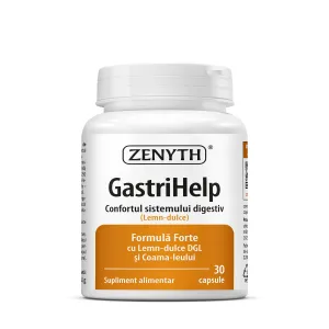 GastriHelp pentru confort gastric, 30 Capsule, Zenyth