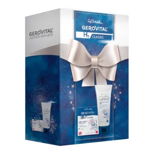 GerovitaL Classic Crema intens hidratanta de zi, 50ml + Crema regeneranta pentru maini, 100ml, Pachet cadou, Farmec