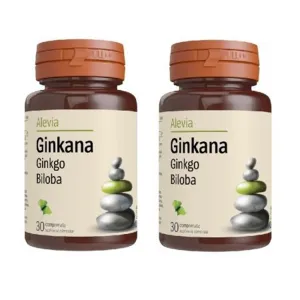 Ginkana Ginkgo Biloba 40 Mg, 30+30 comprimate, Alevia