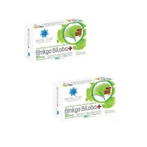 Ginkgo Biloba+, 30 comprimate, 1+1 CADOU, AC Helcor Pharma