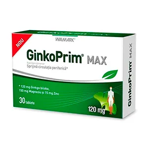 GinkoPrim Max, 30 tablete, Walmark Romania