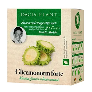 Glicemonorm forte ceai, 50 g, Dacia Plant