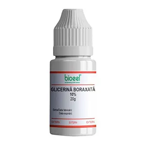 Glicerina boraxata 10%, 20 g, Bio Eel