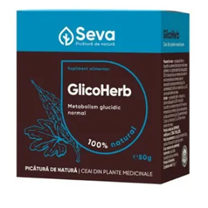 GlicoHerb ceai, 50 grame, Seva