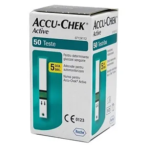 Glucometru Accu-Chek Active, 50 teste, Roche Diagnostics International