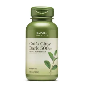 GNC Herbal Plus Cat's Claw 500 mg, 100 capsule, Gnc