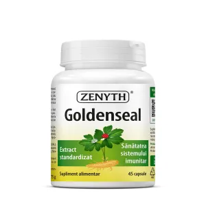 Goldenseal pentru imunitate si confort digestiv, 45 Capsule, Zenyth