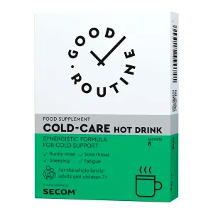 Good Routine Cold-Care Hot Drink, 8 plicuri, Secom