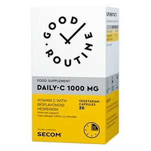 Good Routine Daily-C, 1000 mg, 30 capsule vegetale, Secom