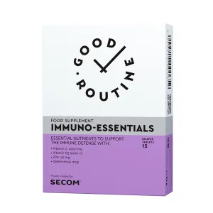 Good Routine Immuno-Essentials, 15 comprimate dublu-strat, Secom
