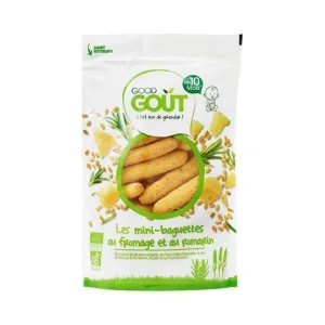 Gout Organic Mini baghete cu rozmarin şi branzӑ, 70 g, Safetree Equipment