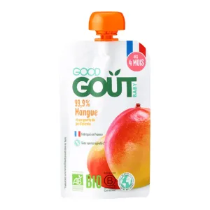 Gout Organic piure mango, 120 g, Safetree Equipment