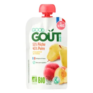 Gout Organic piure para piersica, 120 g, Safetree Equipment